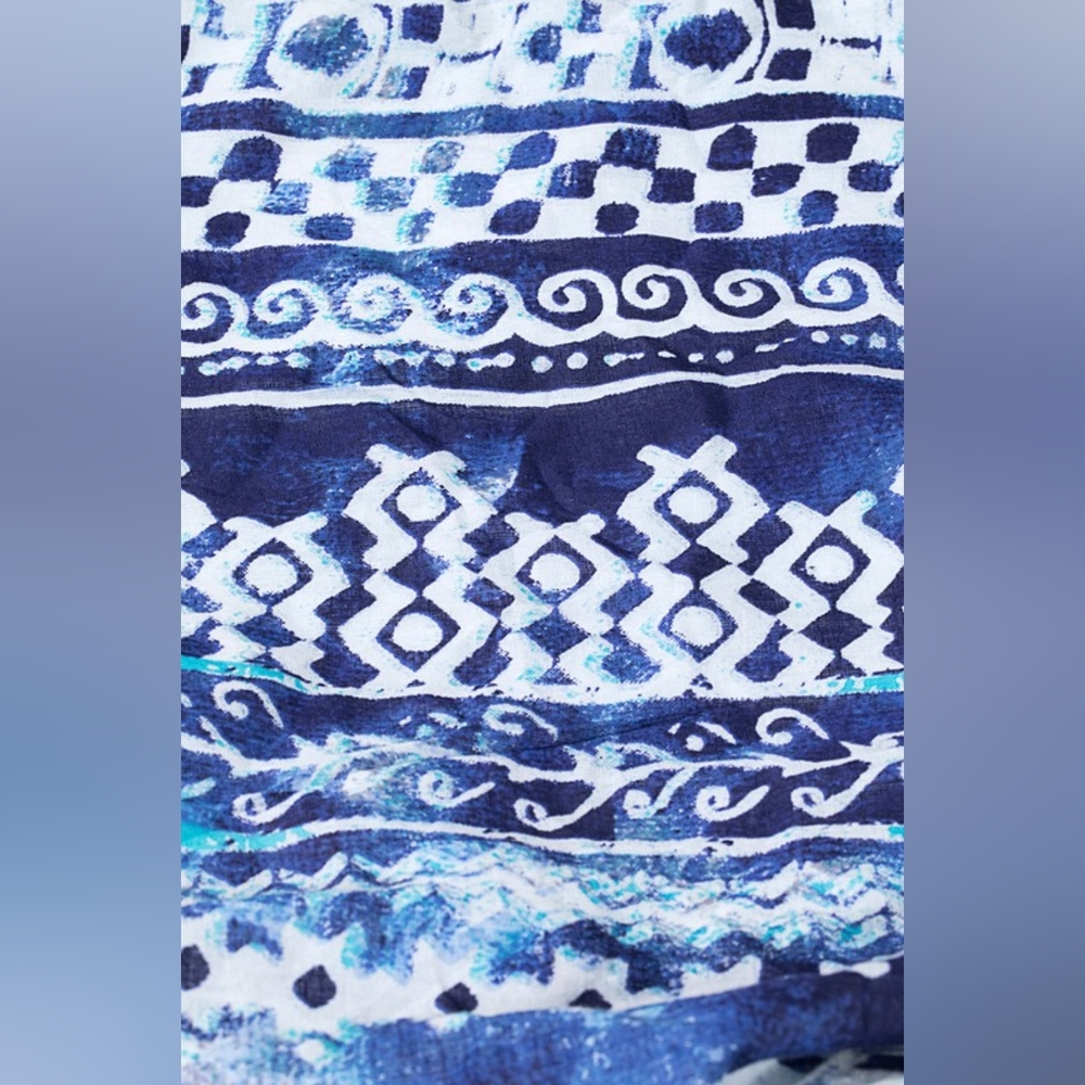 Boho Chic Beach Yoga Hobo Shoulder Bag - 100% Cotton - Bohemian Ethnic Inspired - Picture 7 of 8